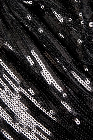 Blazer glitzernd schick - Schwarz - S h5 Bild4